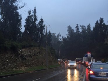 Nuevo accidente en la ruta Las Palmas en Viña del Mar