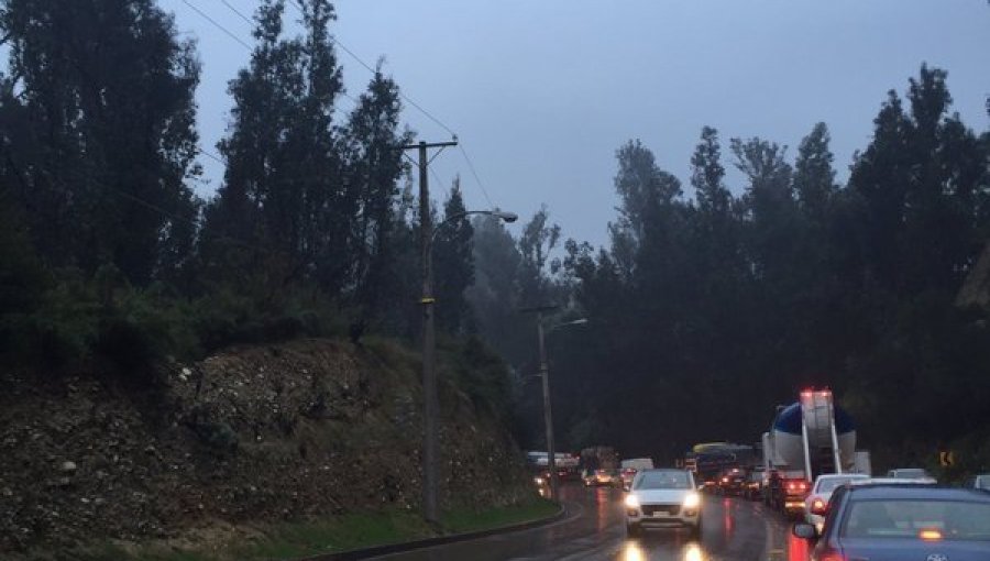 Nuevo accidente en la ruta Las Palmas en Viña del Mar