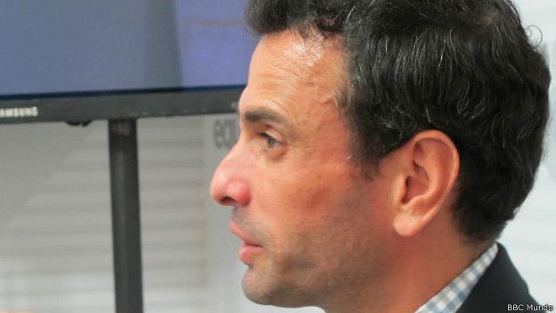 Henrique Capriles a BBC Mundo: "Un levantamiento militar está en el ambiente" en Venezuela
