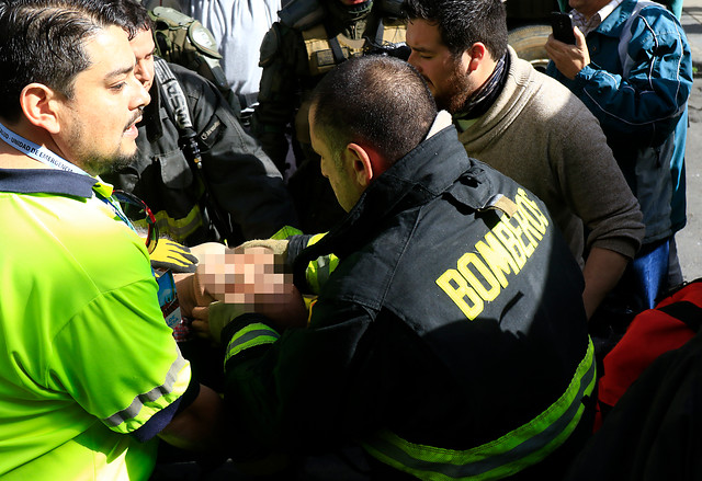 Ministro Burgos confirmó fallecimiento de guardia de edificio incendiado en Valparaíso