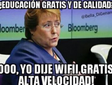 Los memes que dejo el discurso de Michelle Bachelet