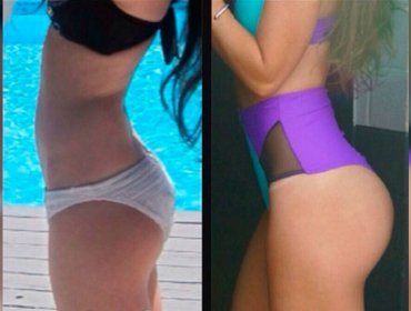 El antes y después de Jen Selter, la chica con la cola más famosa de Instagram