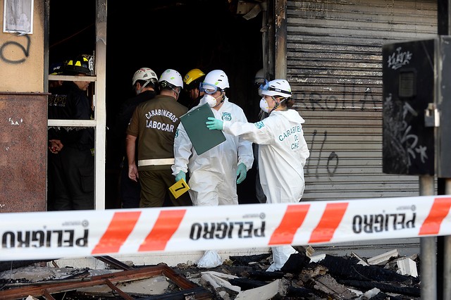 Continúan los peritajes de Labocar a los edificios incendiados en Valparaíso