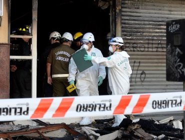 Continúan los peritajes de Labocar a los edificios incendiados en Valparaíso