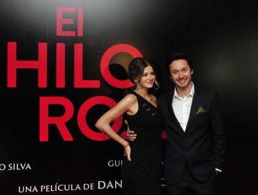 Benjamín Vicuña recibe a toda la farándula local en estreno de Hilo Rojo