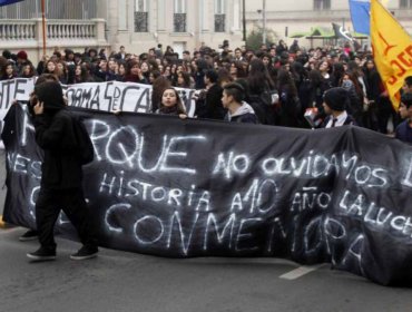 Estudiantes advierten que consecuencias de la marcha serán responsabilidad del Gobierno