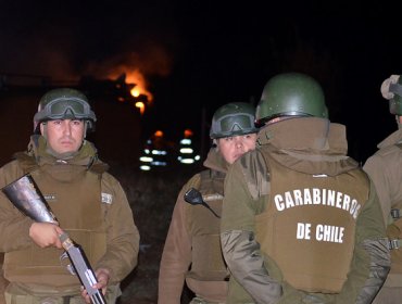 Ataque incendiario deja a 2 iglesias católicas destruidas en La Araucanía