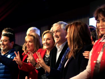 Piñera participa de Lanzamiento de los candidatos a alcaldes de Chile Vamos