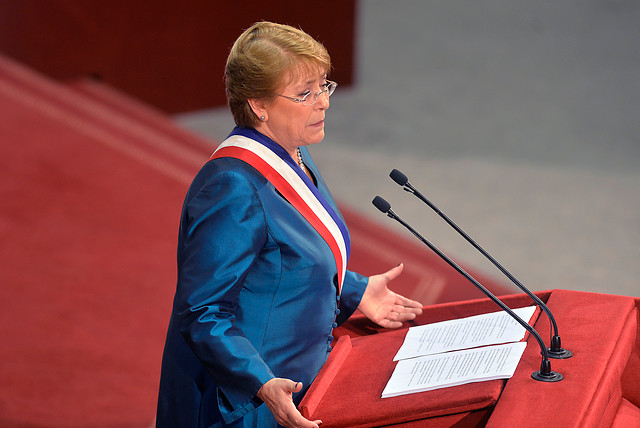 Encuesta Cadem: El 70% desaprueba la gestión de la Presidenta Bachelet