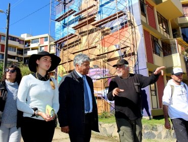 El arte se toma los edificios de Valparaíso