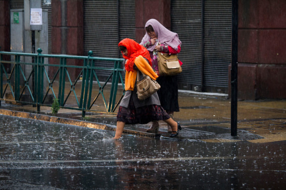 ¡Se viene!: 60 mm se esperan para Santiago