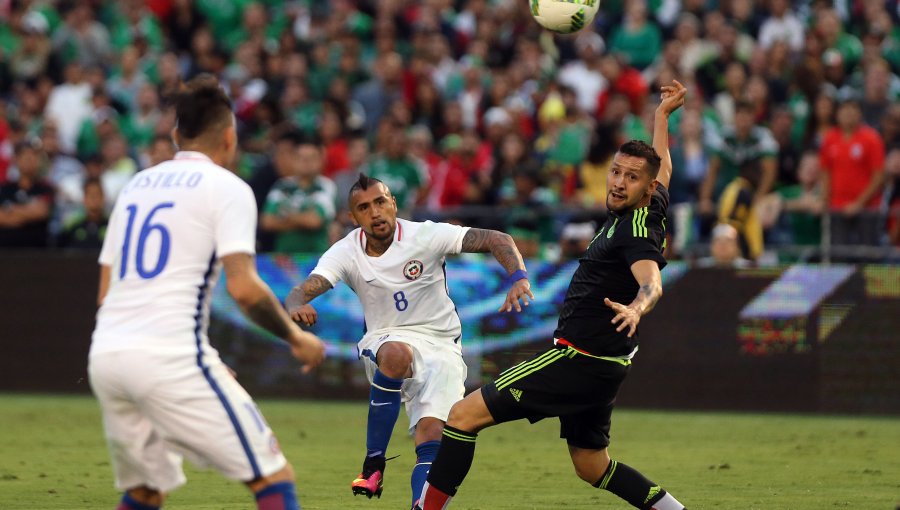 Chile cae ante México pese al excelente partido jugado