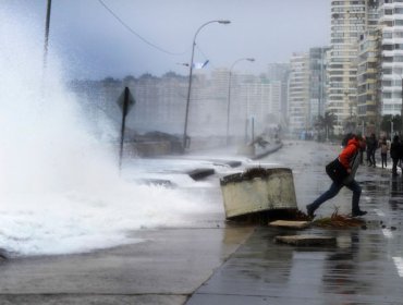 Armada alerta sobre fuerte viento y marejadas en las costas del litoral