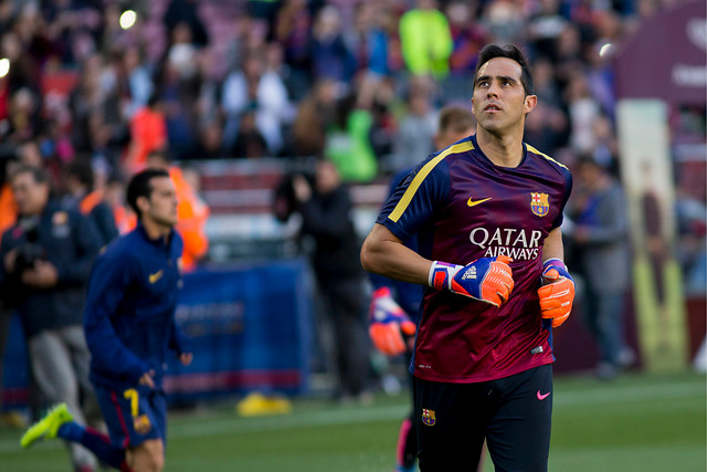 Claudio Bravo no se moverá del Barcelona