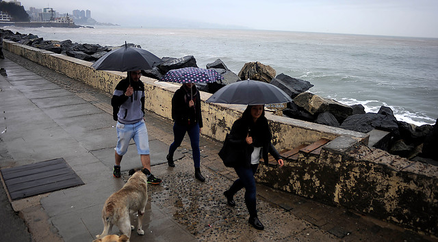 Viña del Mar resiste sin complicaciones el sistema frontal