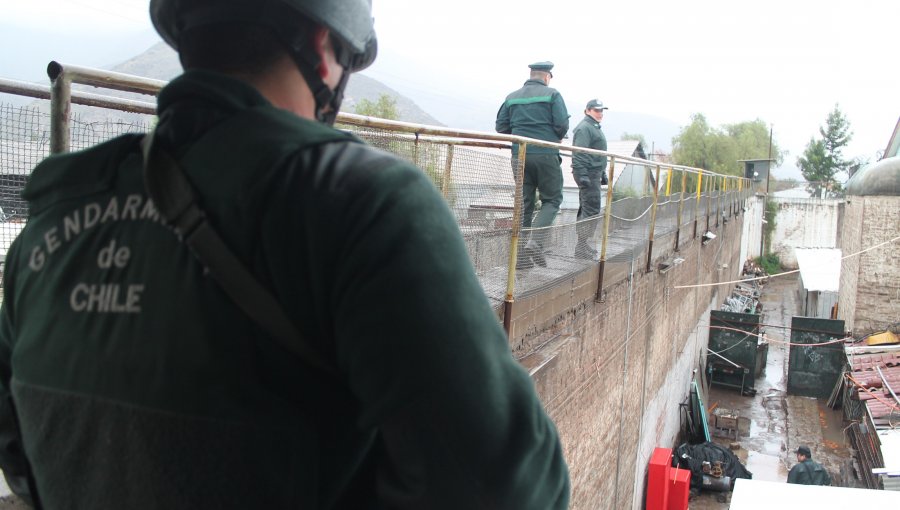 Sistema Frontal: Reos no han sufrido con la lluvia, cárceles de Valparaíso funcionan con normalidad