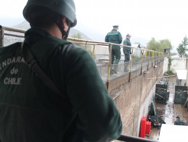 Sistema Frontal: Reos no han sufrido con la lluvia, cárceles de Valparaíso funcionan con normalidad