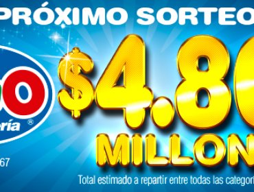 Kino acumulado: Este domingo se sortean 4.800 millones de pesos