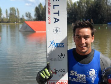 Esquí Náutico: Pipe Miranda a la final del Circuito Mundial de salto de Ucrania