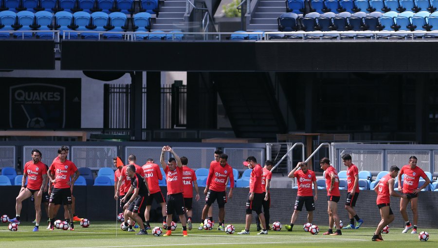 Chile en Copa América: Selección llegó a San José y practicó en el Avaya Stadium