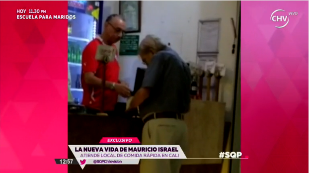 La nueva vida de Mauricio Israel: ¿Corredor de propiedades o mesero de restaurant?