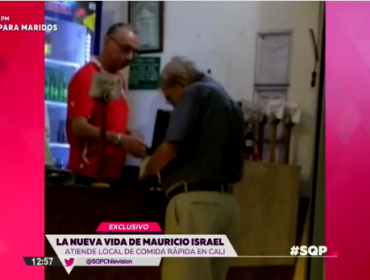 La nueva vida de Mauricio Israel: ¿Corredor de propiedades o mesero de restaurant?