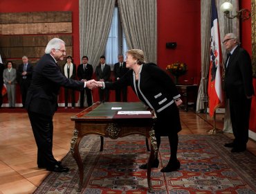 Presidenta Bachelet designa a Mario Fernández como nuevo Ministro del Interior