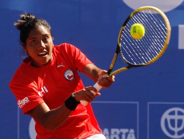 Tenis: Daniela Seguel avanzó a octavos de final en ITF 25K de Padova