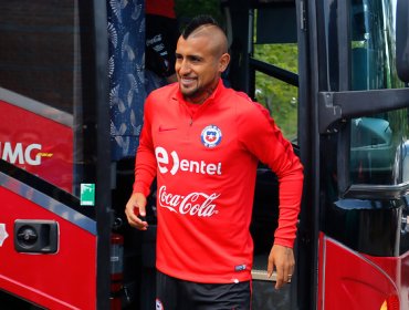 Arturo Vidal comenzó a palpitar a fondo el duelo con Bolivia