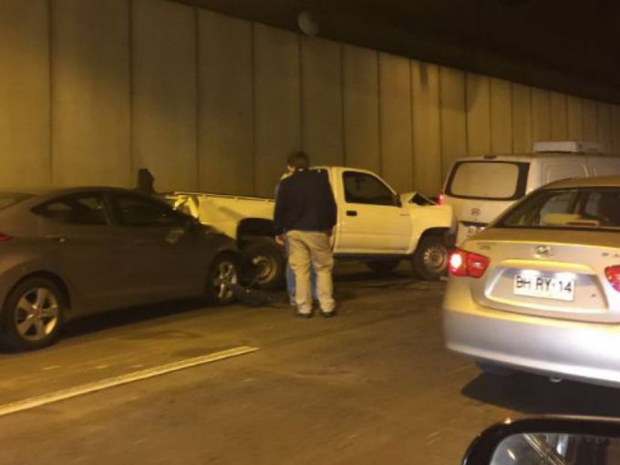 Accidente Múltiple En La Costanera Norte Puranoticia Cl