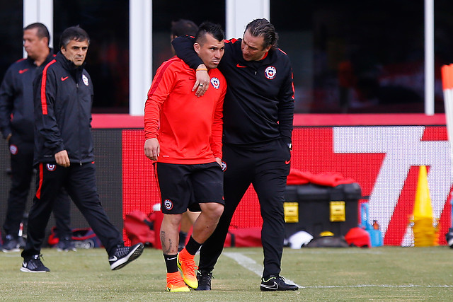 Selección: Gary Medel fue sometido a evaluaciones médicas