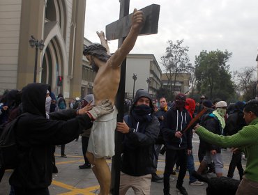 El Cristo roto: Fiscal ordena revisar las cámaras de seguridad