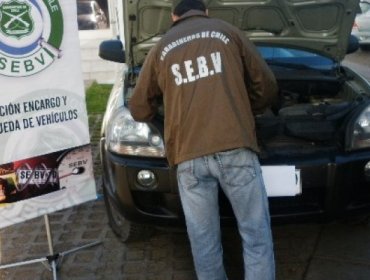 En Coquimbo apareció auto robado en portonazo en La Florida