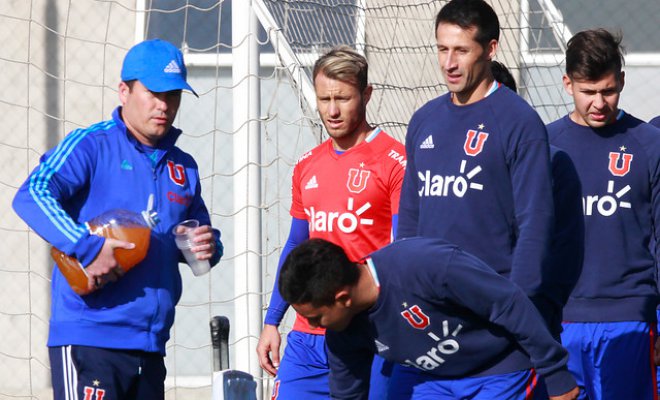 Gastón Fernández se incorporó a los entrenamientos de Universidad de Chile