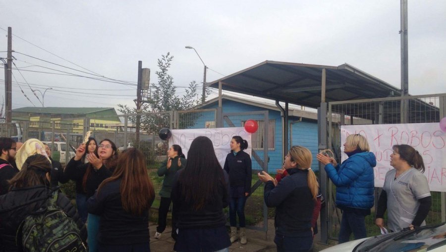 Jardín infantil deTalcahuano, 9 veces lo han robado este mes