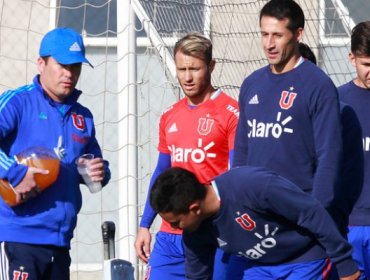 Gastón Fernández se incorporó a los entrenamientos de Universidad de Chile