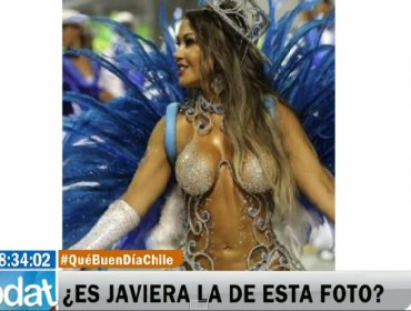Javiera Contador en Carnaval de Río: ¿Clonación o Photoshop?