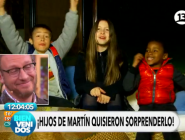 Hijos de Martín Cárcamo desnudan al animador en pantalla