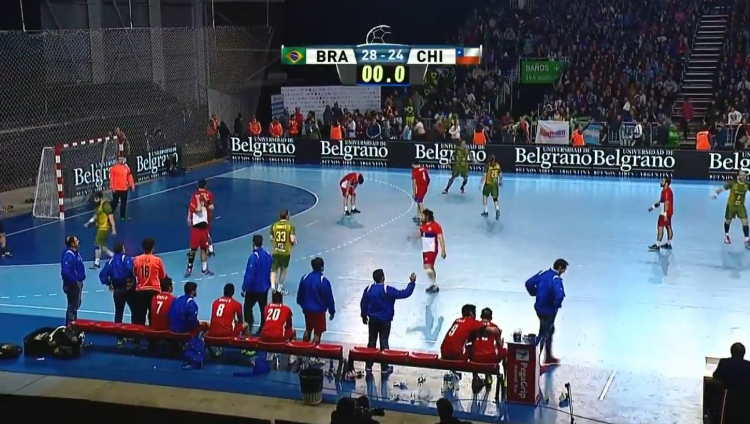 Chile no pudo y cayó ante Brasil en la final del Panamericano de Balonmano