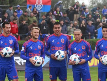 Universidad de Chile oficializó a sus primeros cinco refuerzos