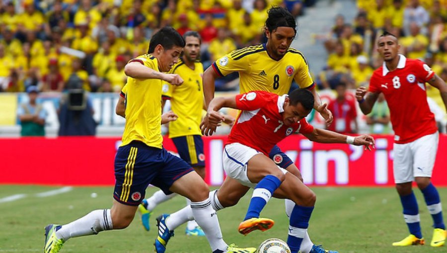 Horario de Chile vs Colombia por Copa América