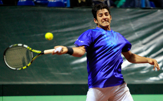 Tenis: Christian Garín superó con éxito el debut en el Futuro Holanda 2