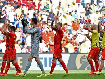 Bélgica clasificó y dejó fuera de la Eurocopa a Suecia
