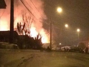 Incendio en Temuco: 3 casas afectadas y 6 damnificados