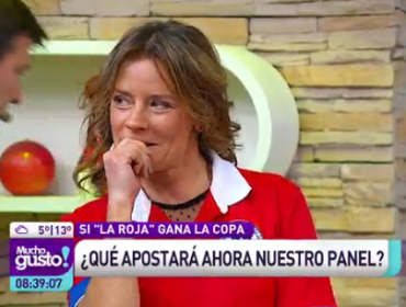 La osada apuesta de Kathy Salosny si Chile vence a Argentina en la final
