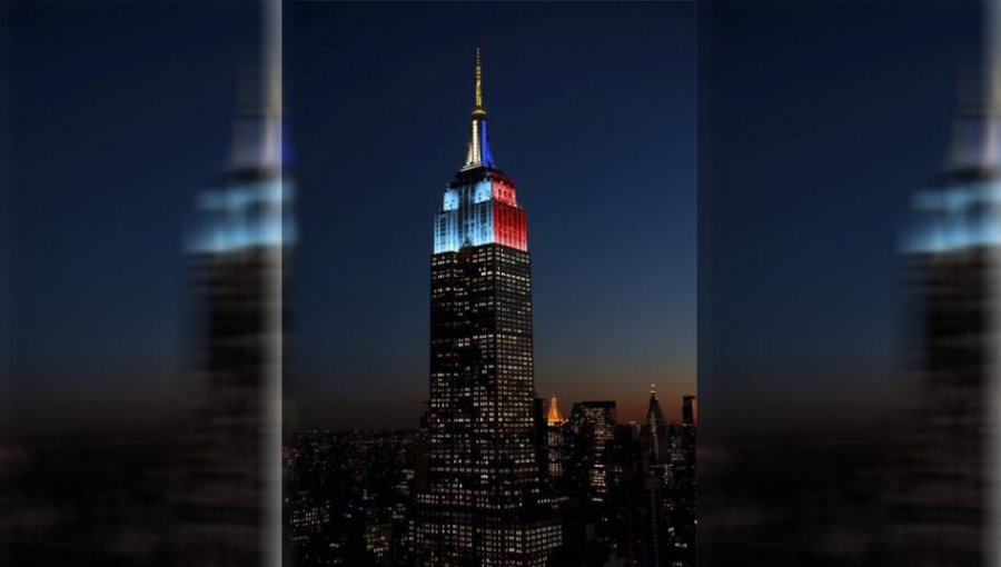 El homenaje del Empire State a Chile y Argentina