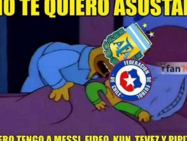 Memes Chile Campeón... Argentina... segundo