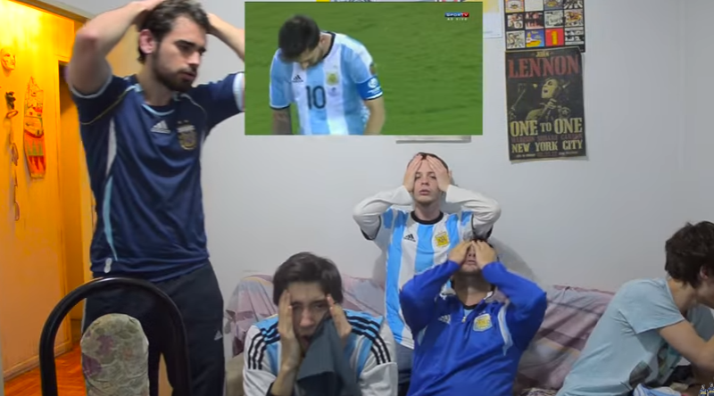 Viral: La furia de los hinchas argentinos tras la derrota ante Chile