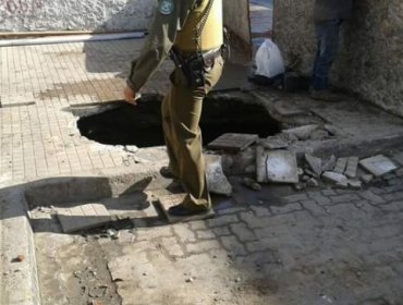 Aun no se encuentran los responsables del túnel encontrado en el centro de San Antonio