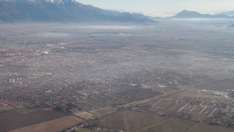 Alerta ambiental en región de O’Higgins